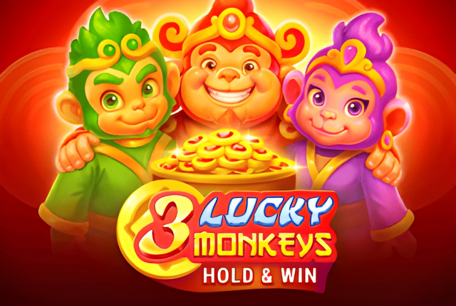 3 Lucky Monkeys Hold & Win